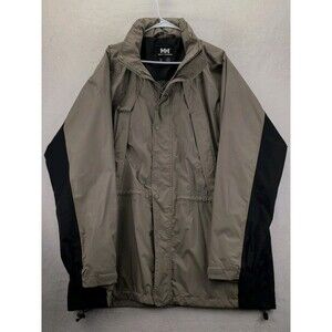 Helly Hansen Helly Tech HH Packable Waterproof Hooded Windbreaker Jacket Sz XXL